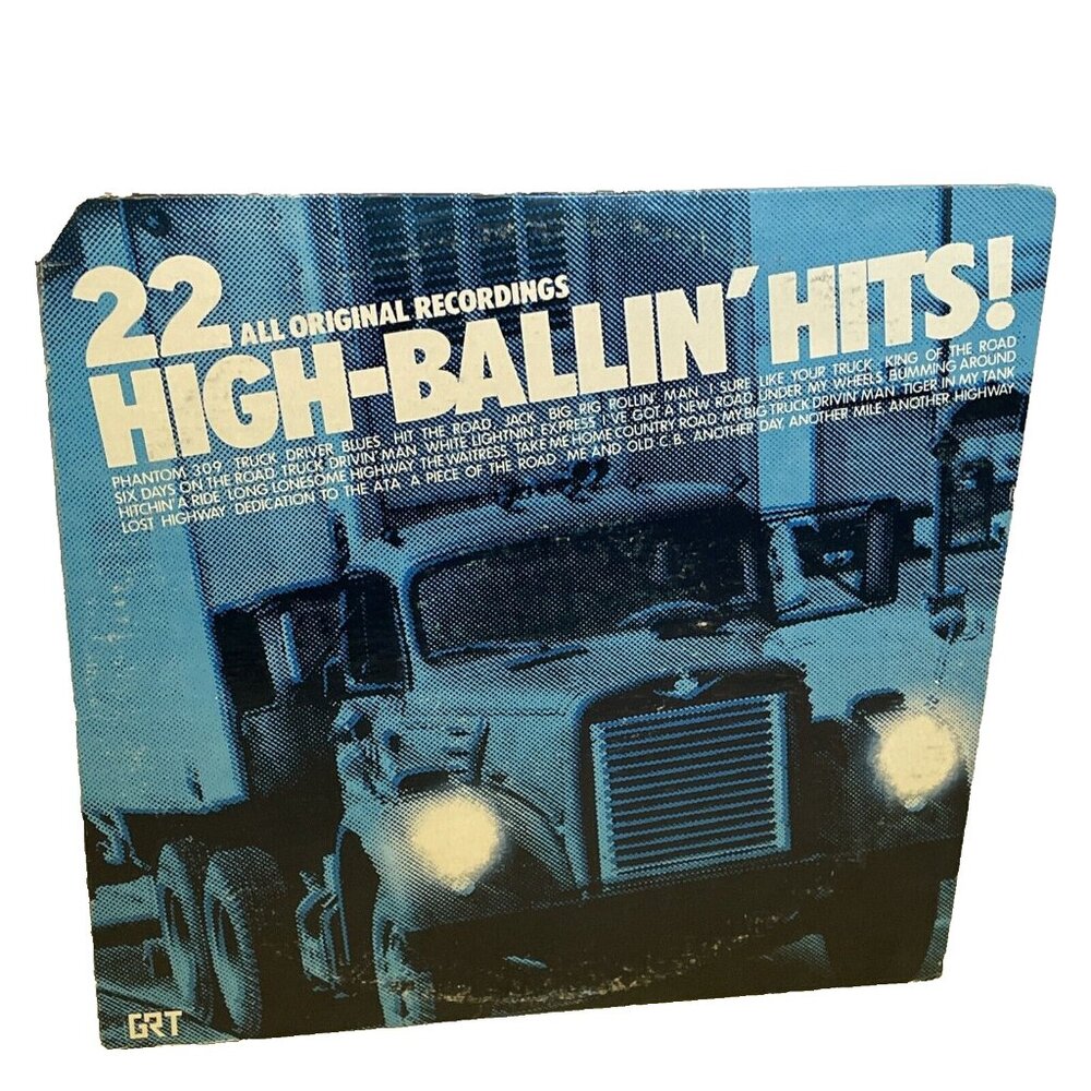Various – 22 High-Ballin' Hits!(Vinyl, 1976, 2x LP) GRT 2103-709 Good LP Record